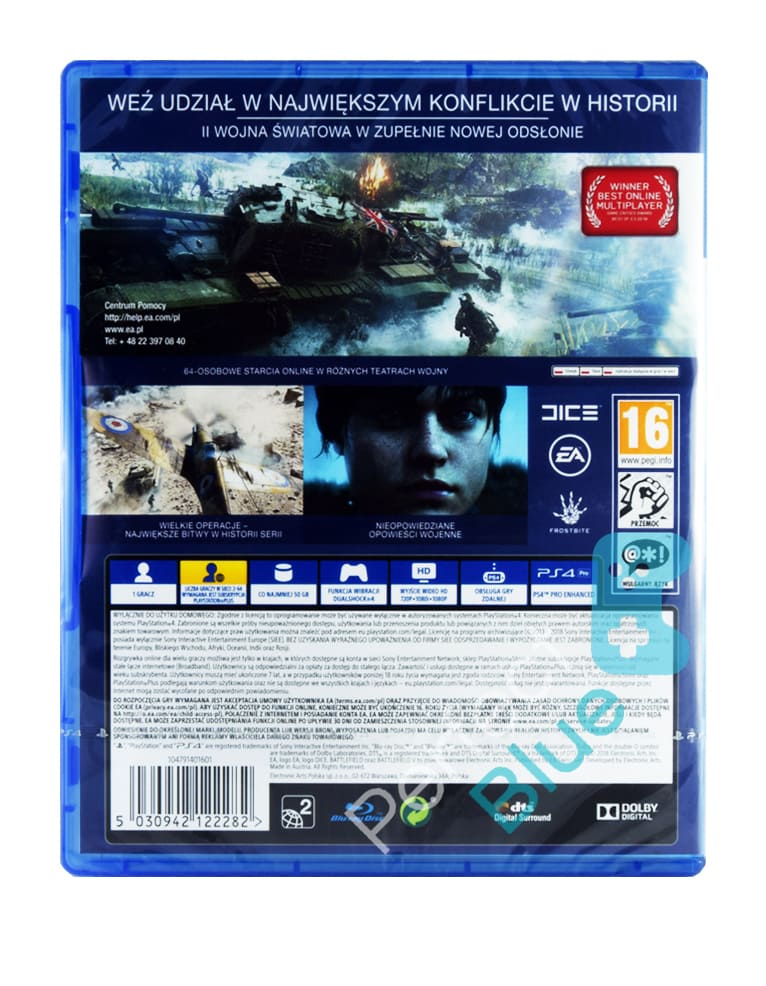 gra ps4 battlefield v pl.