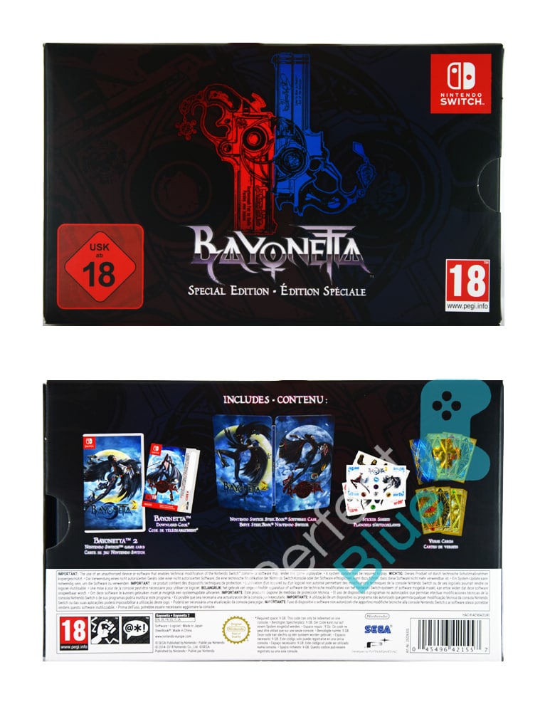 gra nintendo switch bayonetta 1 & 2 edycja limitowana.