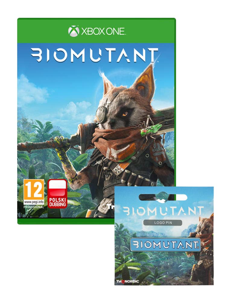 gra xbox one / xbox series x / biomutant + przypinka