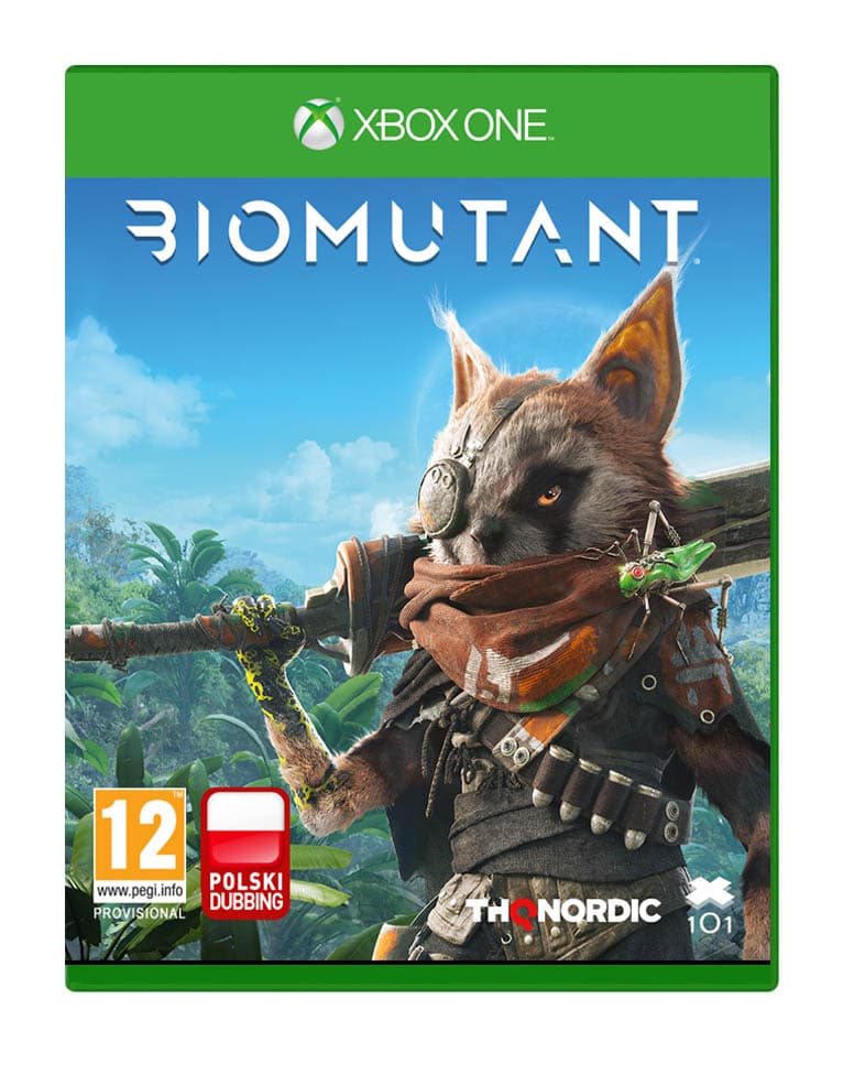 gra xbox one / xbox series x / biomutant + przypinka