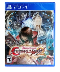 gra ps4 / ps5 / bloodstained curse of the moon 2 / limited run / import usa