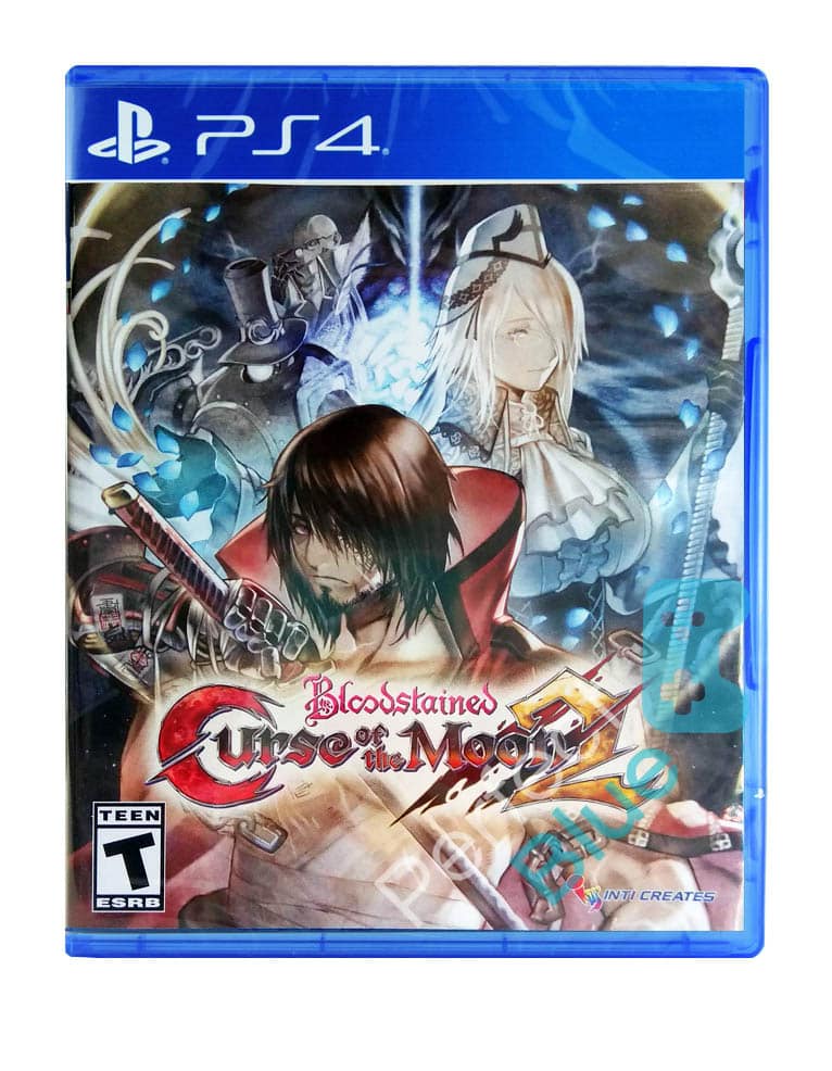 gra ps4 / ps5 / bloodstained curse of the moon 2 / limited run / import usa