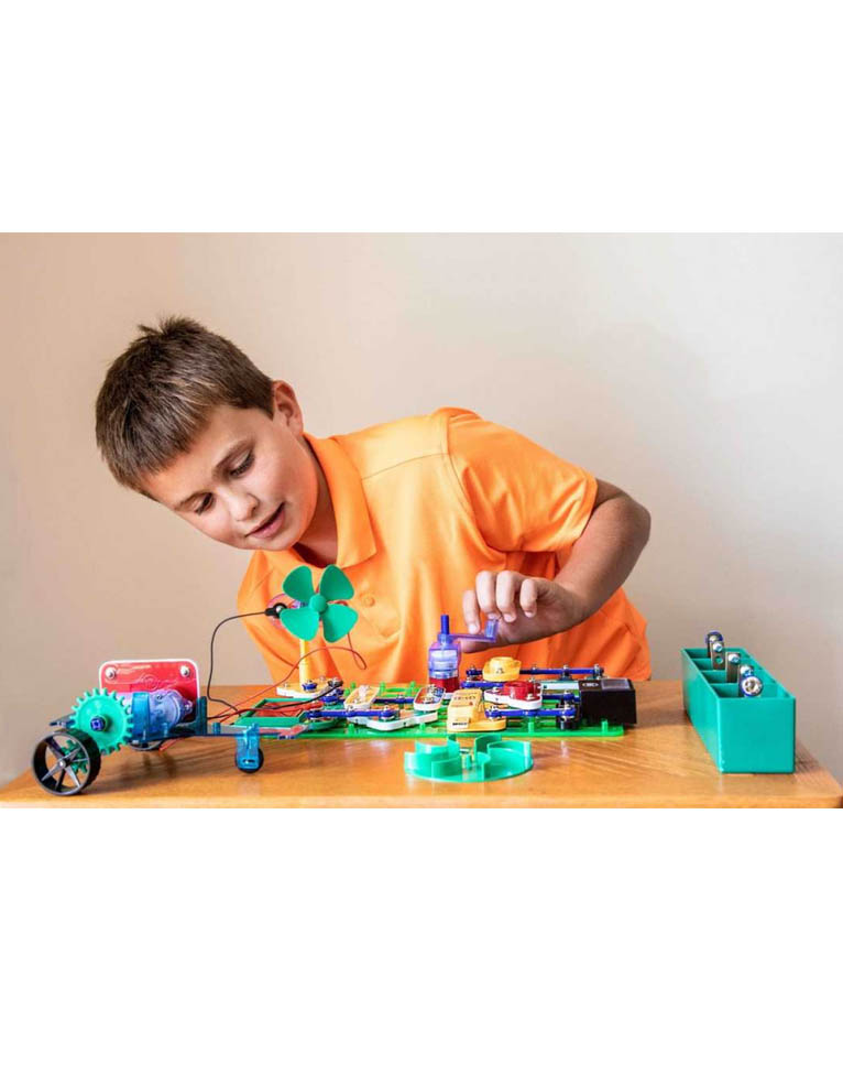 gadżet zestaw elektroniczny / zabawka edukacyjna / boffin ii green energy / 125 projektów / 45 elementów