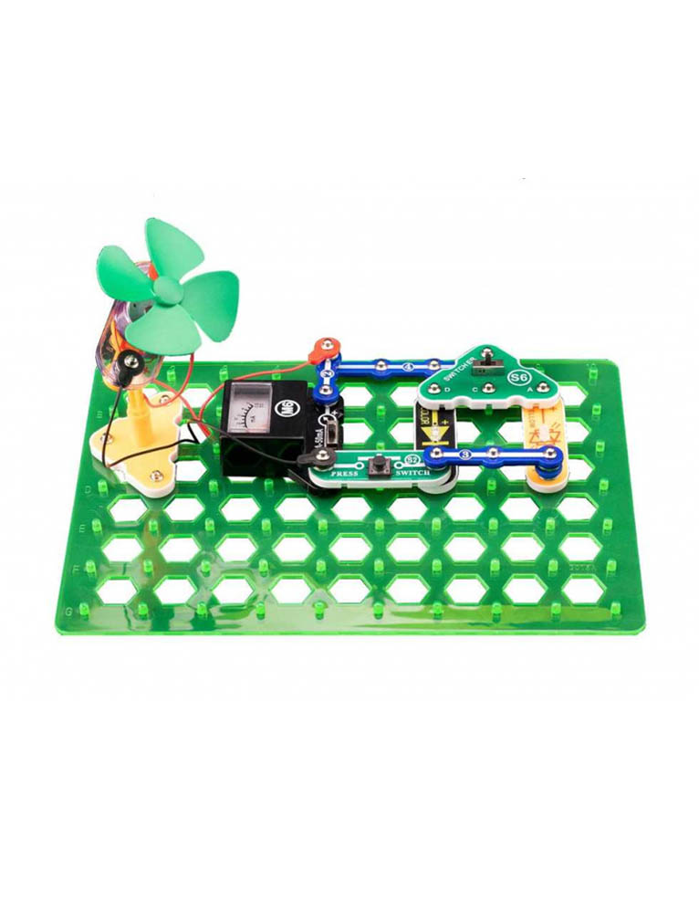 gadżet zestaw elektroniczny / zabawka edukacyjna / boffin ii green energy / 125 projektów / 45 elementów