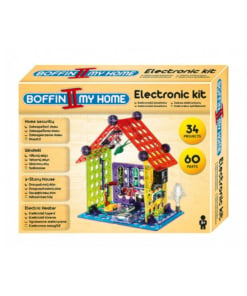 gadżet zestaw elektroniczny / zabawka edukacyjna / boffin ii my home / 34 projekty / 60 elementów
