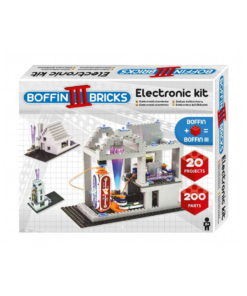 gadżet zestaw elektroniczny / zabawka edukacyjna / mały naukowiec boffin iii bricks / 20 projektów
