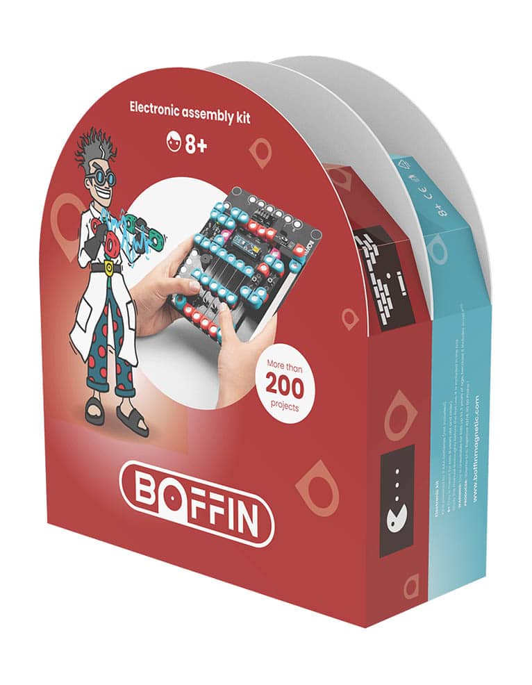 gadżet zestaw elektroniczny / zabawka edukacyjna / boffin magnetic / ponad 200 projektów