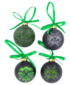 gadżet szklane bombki na choinkę / xbox
