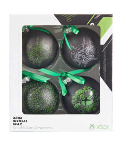 gadżet szklane bombki na choinkę / xbox