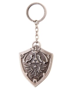 gadżet metalowy brelok zelda hylian shield tarcza z herbem.