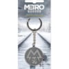 gadżet metalowy brelok metro exodus logo spartan