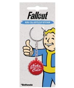 gadżet metalowy brelok fallout kapsel nuka cola