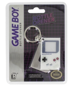 gadżet metalowy brelok / otwieracz do butelek / game boy