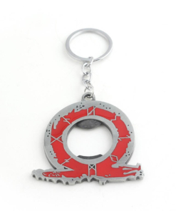 gadżet metalowy brelok / otwieracz do butelek / god of war.