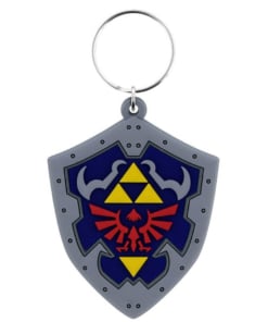 gadżet gumowy brelok zelda hylian shield tarcza z herbem