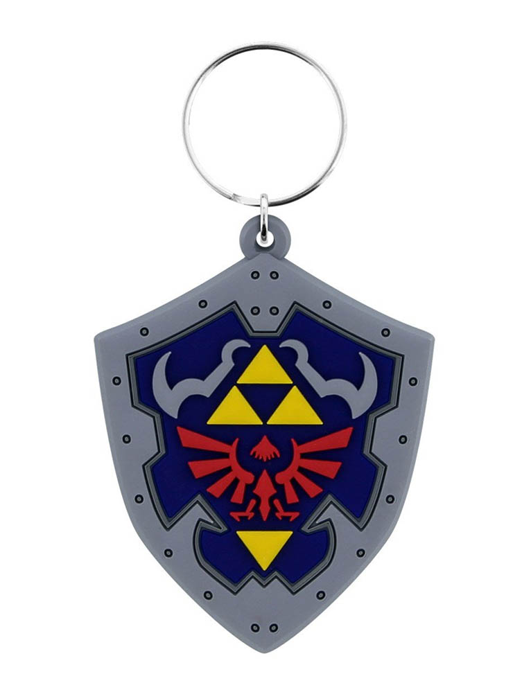 gadżet gumowy brelok zelda hylian shield tarcza z herbem