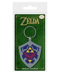 gadżet gumowy brelok zelda hylian shield tarcza z herbem