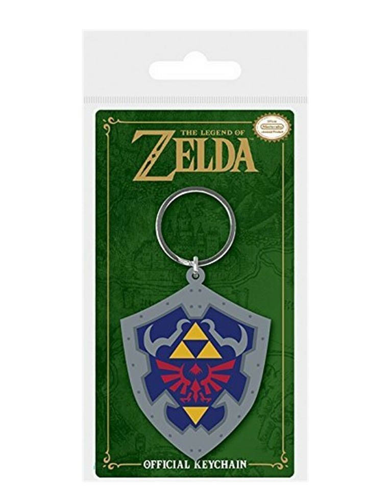 gadżet gumowy brelok zelda hylian shield tarcza z herbem