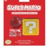 gadżet brelok question block super mario bros. z lampką.