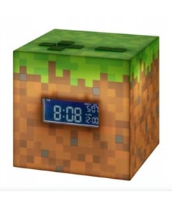 gadżet lampka / budzik / zegar / minecraft