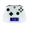 gadżet zegar z budzikiem w kształcie kontrolera xbox / biały