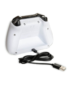 gadżet zegar z budzikiem w kształcie kontrolera xbox / biały