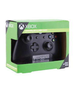 gadżet zegar z budzikiem w kształcie kontrolera xbox / czarny