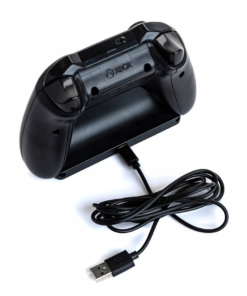 gadżet zegar z budzikiem w kształcie kontrolera xbox / czarny