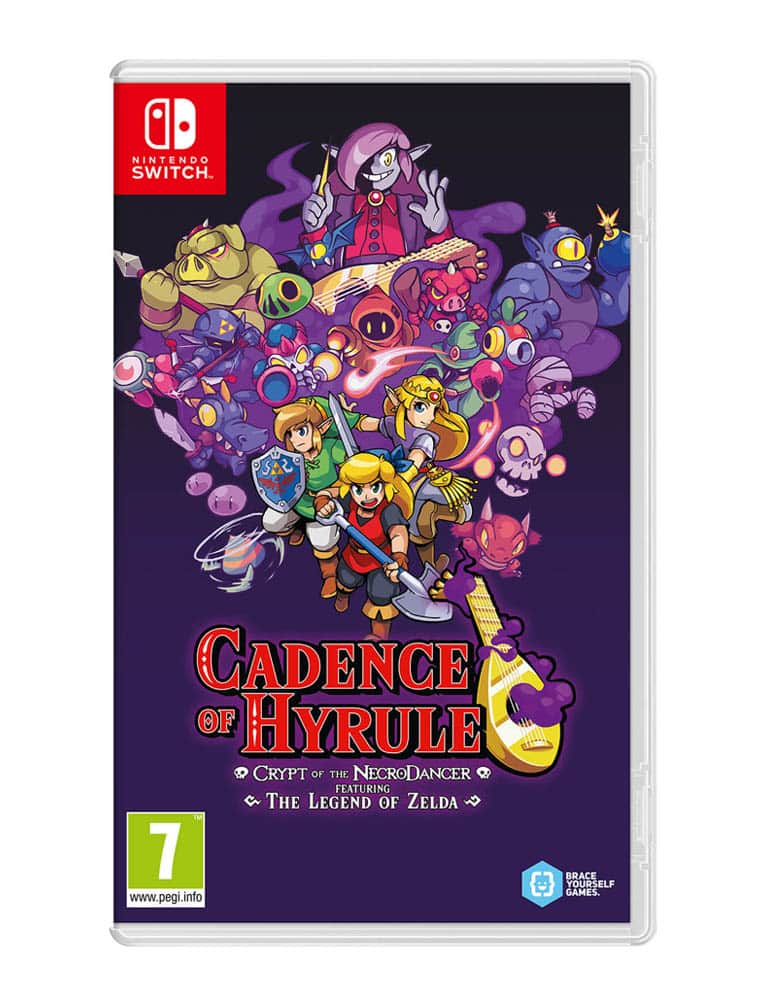 gra nintendo switch cadence of hyrule: crypt of the necrodancer