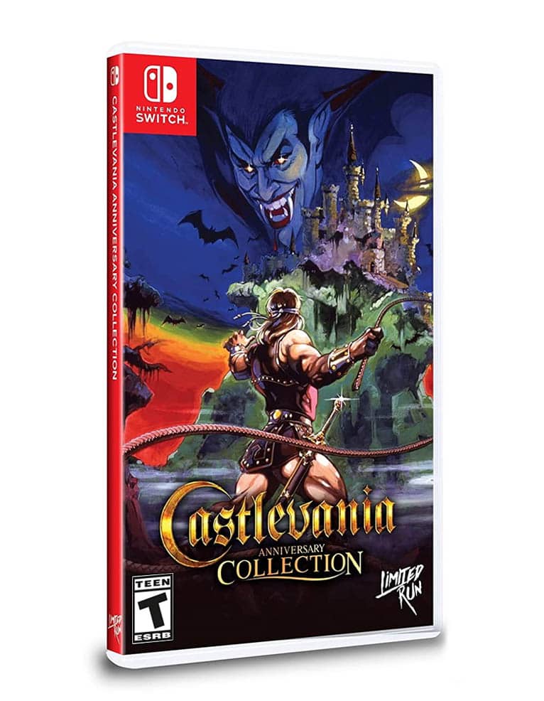 gra nintendo switch castlevania anniversary collection / limited run! / import usa