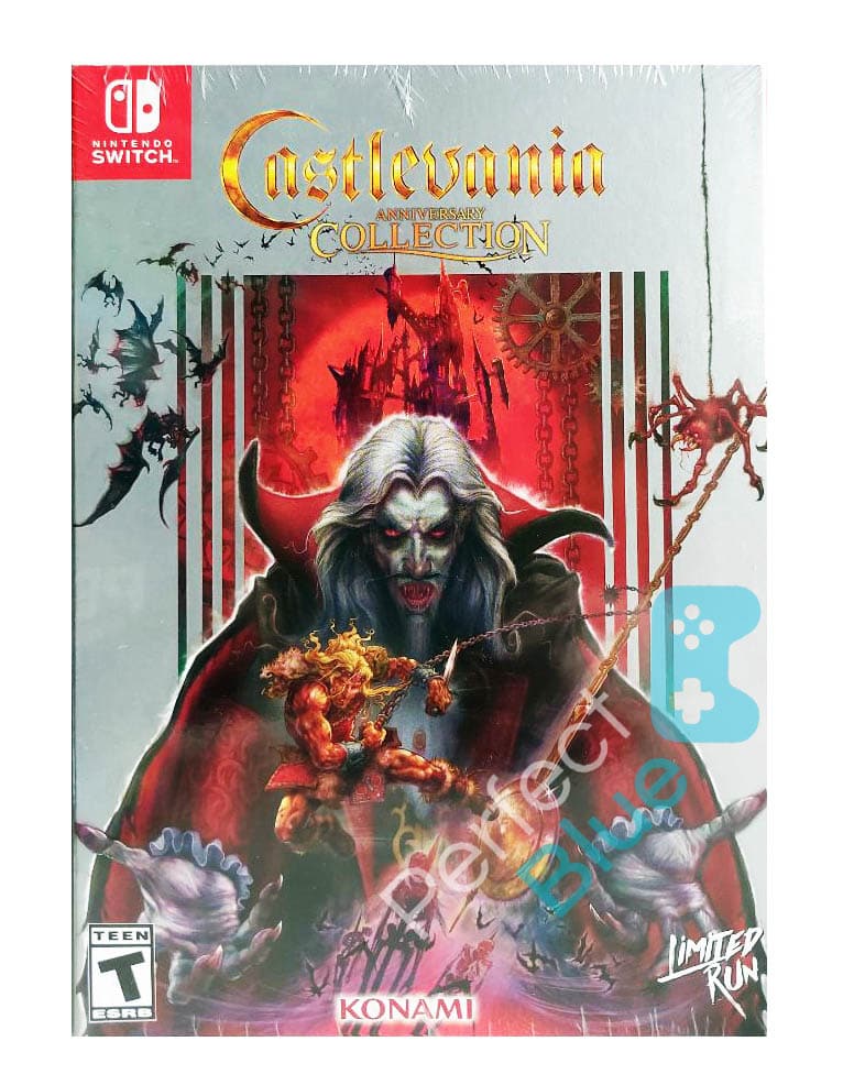 gra nintendo switch castlevania anniversary collection / classic edition / limited run! / import usa