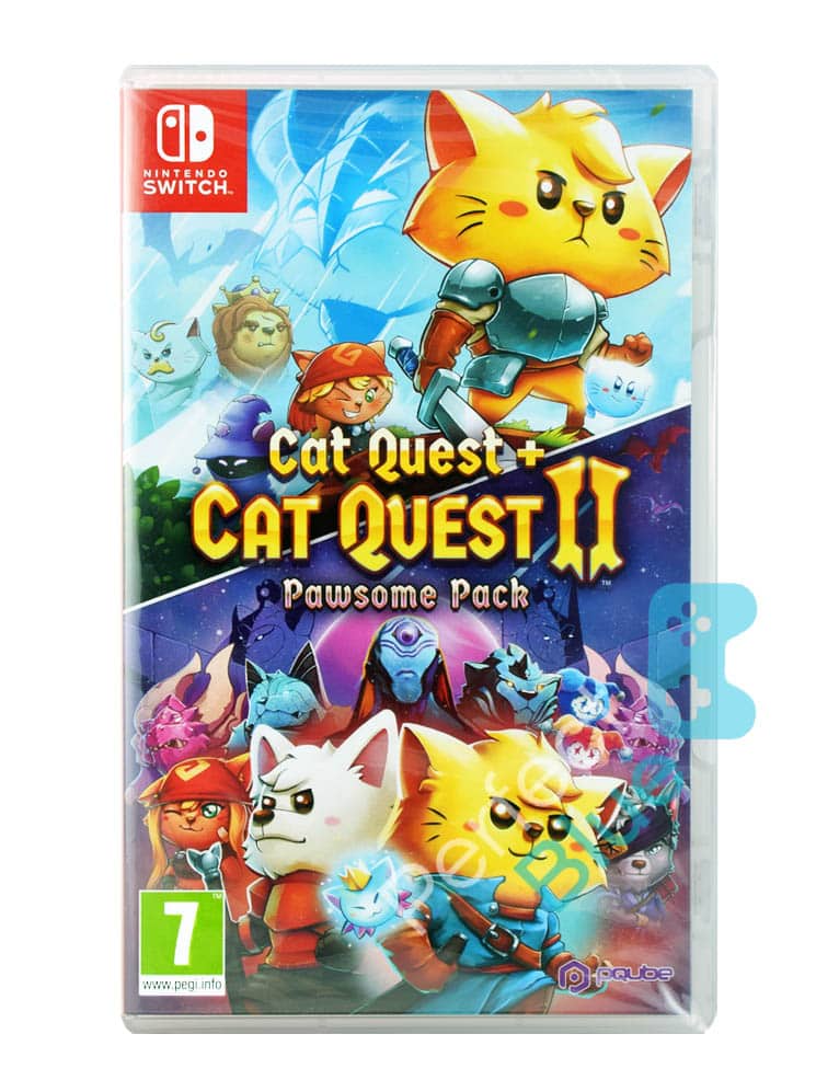 gra nintendo switch cat quest + cat quest ii pawsome pack
