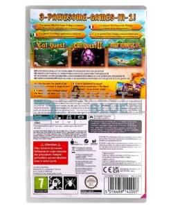 gra nintendo switch cat quest the fur tastic trilogy