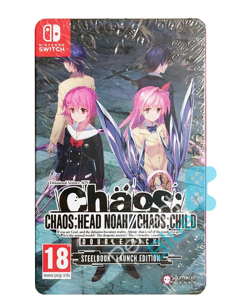 gra nintendo switch chaos;head noah / chaos:child double pack / steelbook launch edition
