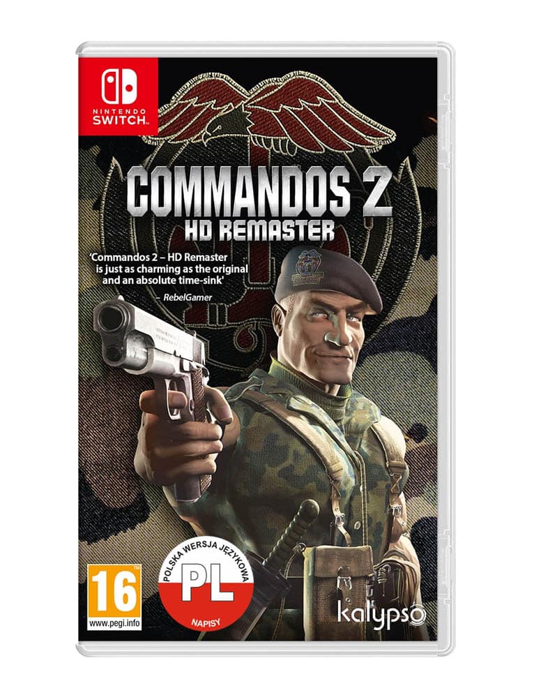 gra nintendo switch commandos 2 hd remaster