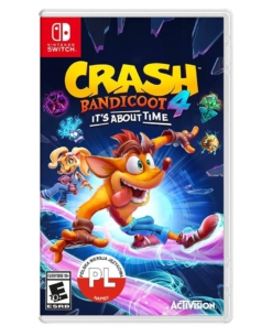 gra nintendo switch crash bandicoot 4: it's about time / najwyższy czas
