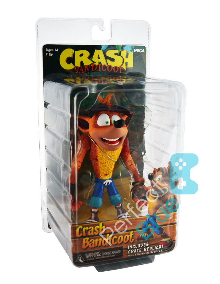 ruchoma figurka crash bandicoot 18 cm.