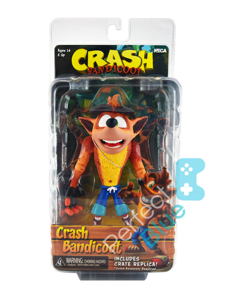 ruchoma figurka crash bandicoot 18 cm.