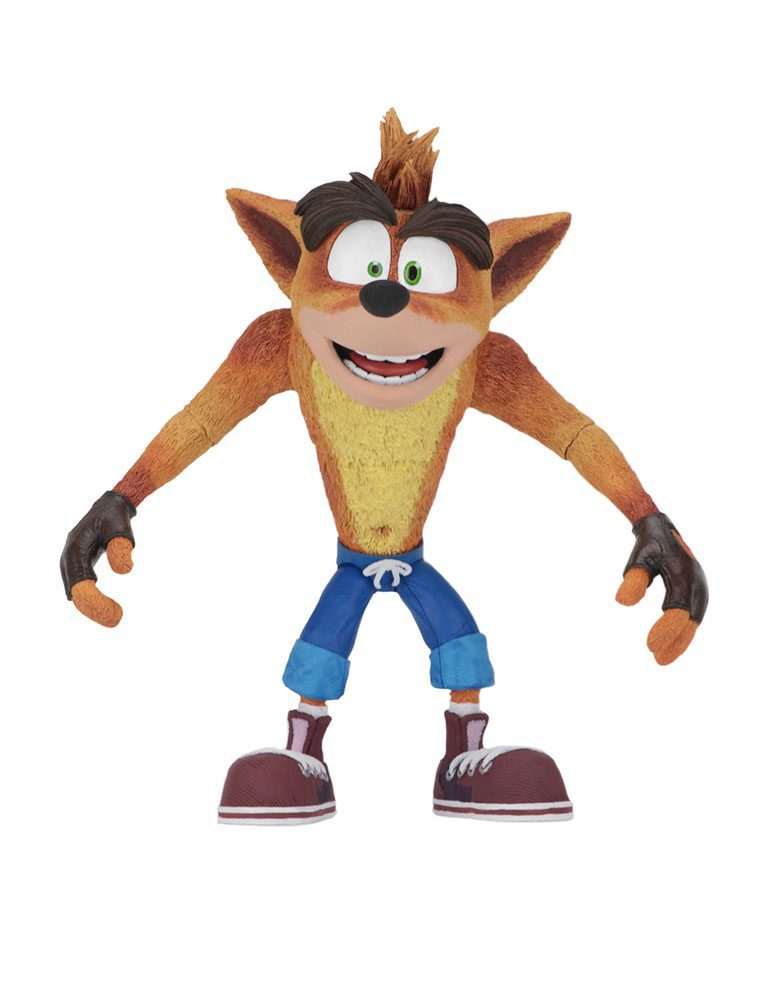 ruchoma figurka crash bandicoot 18 cm.