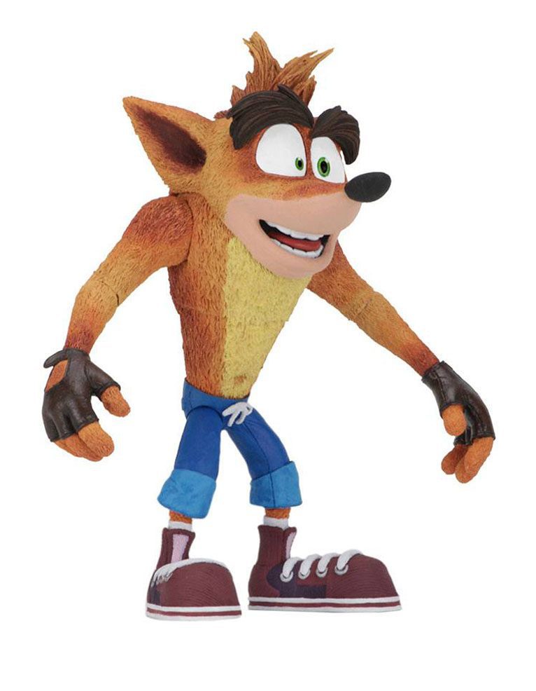 ruchoma figurka crash bandicoot 18 cm.
