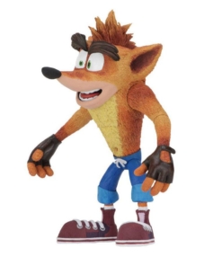 ruchoma figurka crash bandicoot 18 cm.