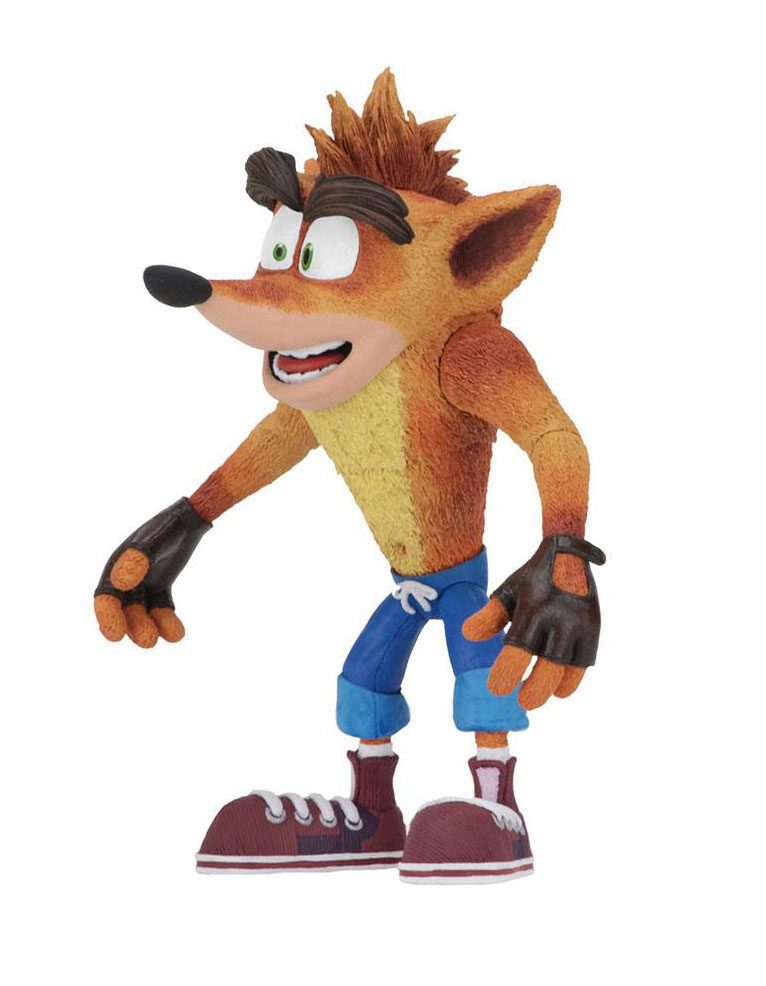 ruchoma figurka crash bandicoot 18 cm.