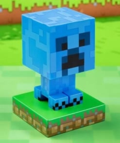 gadżet lampka minecraft charged creeper #005