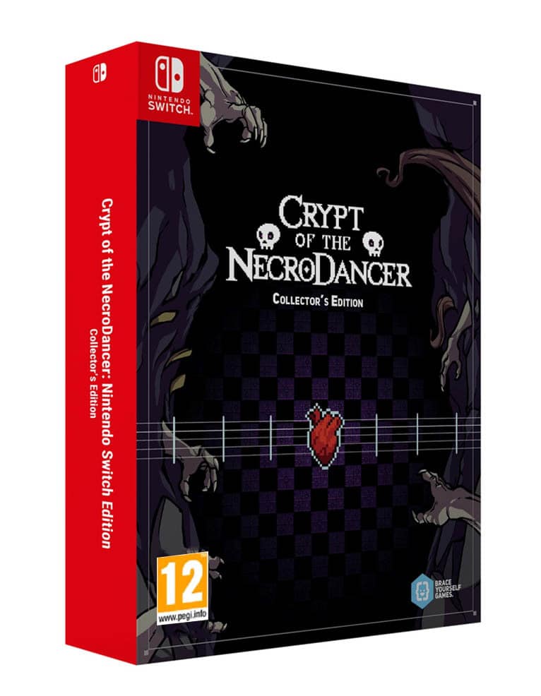 gra nintendo switch crypt of the necrodancer / collector's edition