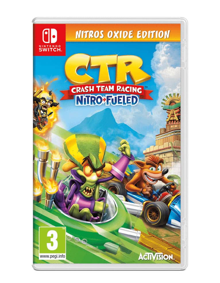 gra nintendo switch ctr crash team racing nitro fueled / edycja nitros oxide