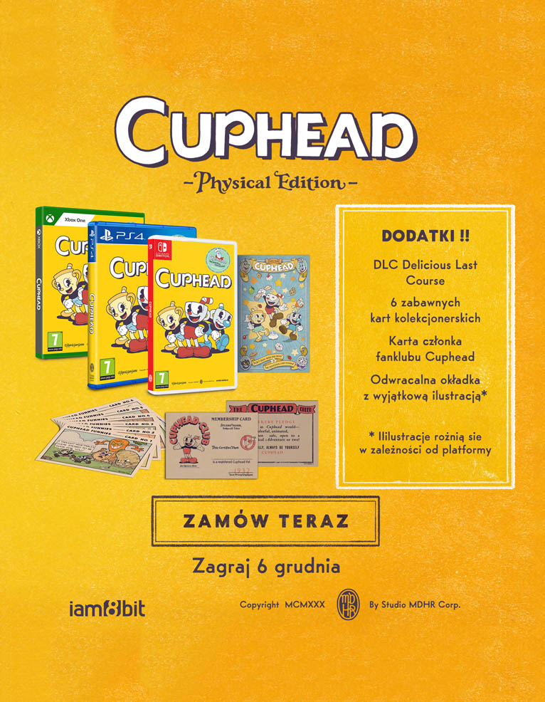 gra ps4 / ps5 / cuphead
