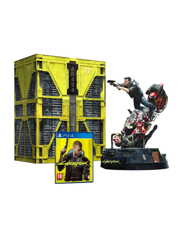 gra ps4 cyberpunk 2077 / edycja kolekcjonerska