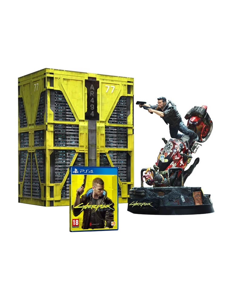 gra ps4 cyberpunk 2077 / edycja kolekcjonerska