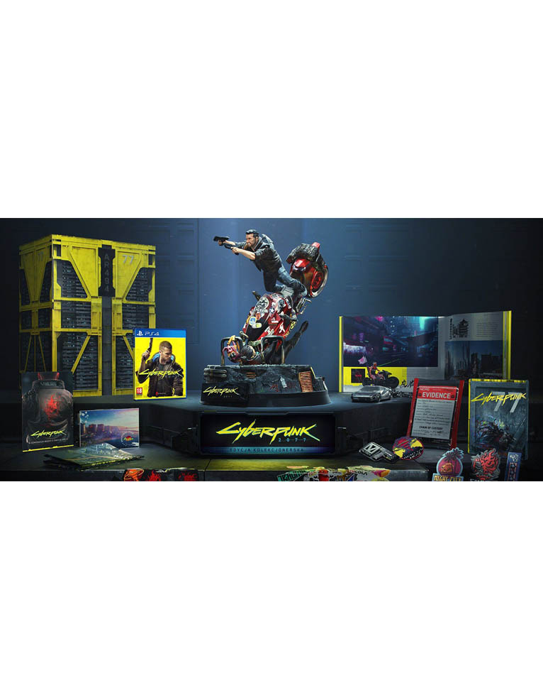 gra ps4 cyberpunk 2077 / edycja kolekcjonerska