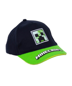 czapka z daszkiem logo minecraft creeper
